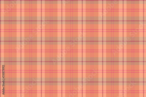 Tartan plaid pattern with texture and warm color.