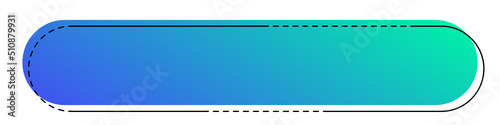 gradient minimal rectangle frame
