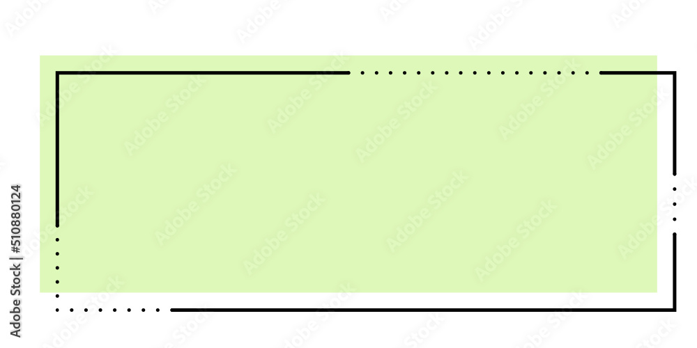 minimal rectangle frame
