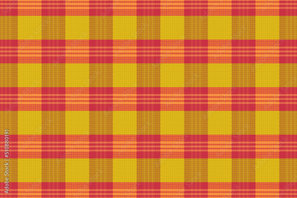 Tartan plaid pattern with texture and warm color. Tartan plaid pattern with texture and warm color.