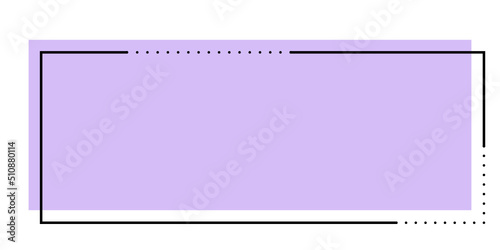 minimal rectangle frame
