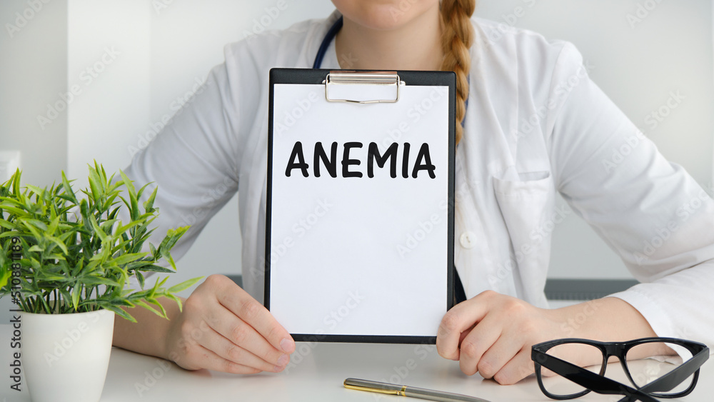 ANEMIA blood for test , Medical Concept , Diagnosis Iron deficiency ANEMIA blood for test , Medical Concept , Diagnosis Iron deficiency