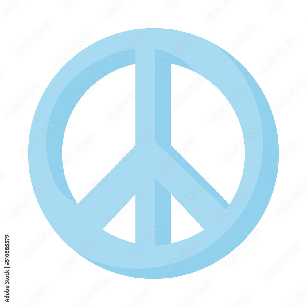 blue peace symbol blue peace symbol