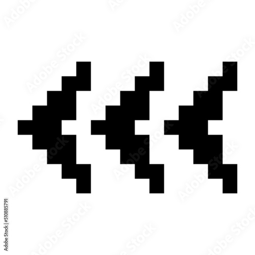 pixel arrow 