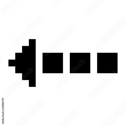 pixel arrow 