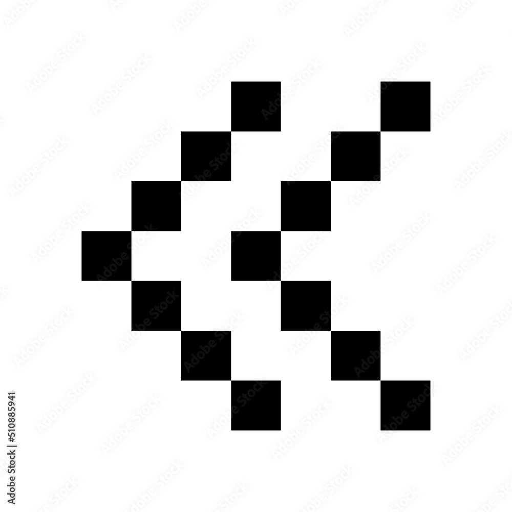 pixel arrow
