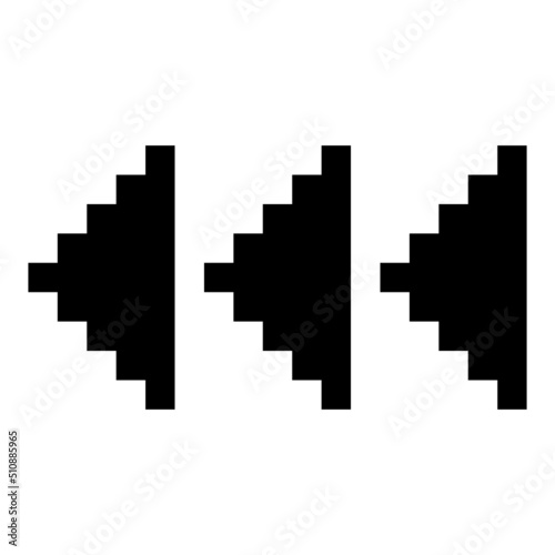 pixel arrow
