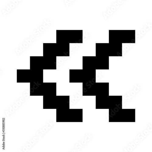 pixel arrow 