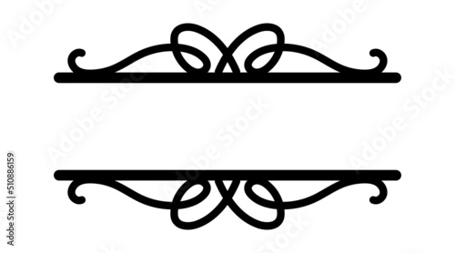 monogram frame

