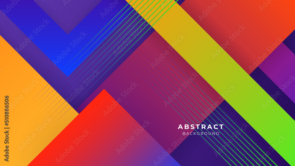 Abstract colorful vibrant vivid geometric shapes geometric light triangle line shape with futuristic concept presentation background Abstract colorful vibrant vivid geometric shapes geometric light triangle line shape with futuristic concept presentation background