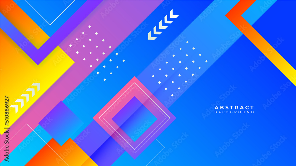 Abstract colorful blue yellow red background Abstract colorful blue yellow red background