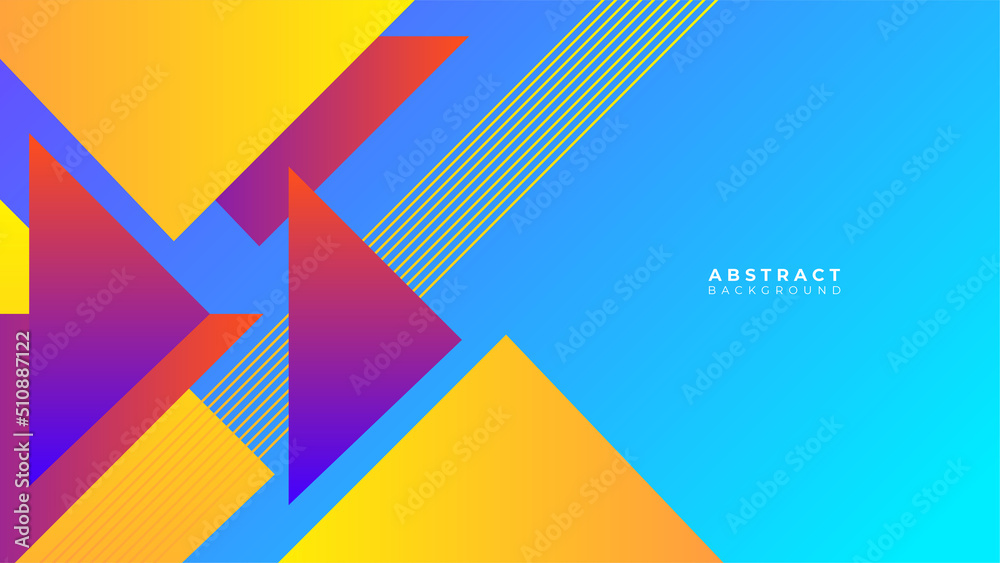 Abstract colorful blue yellow red background Abstract colorful blue yellow red background