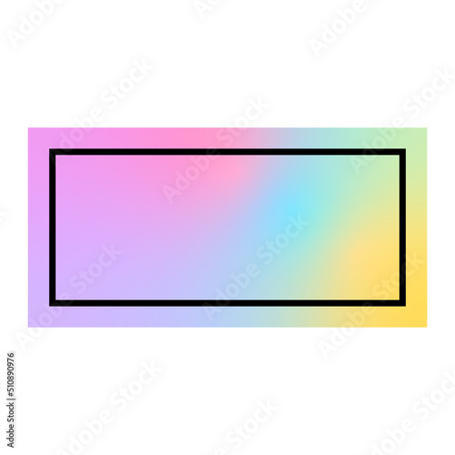 holo foil sticker
