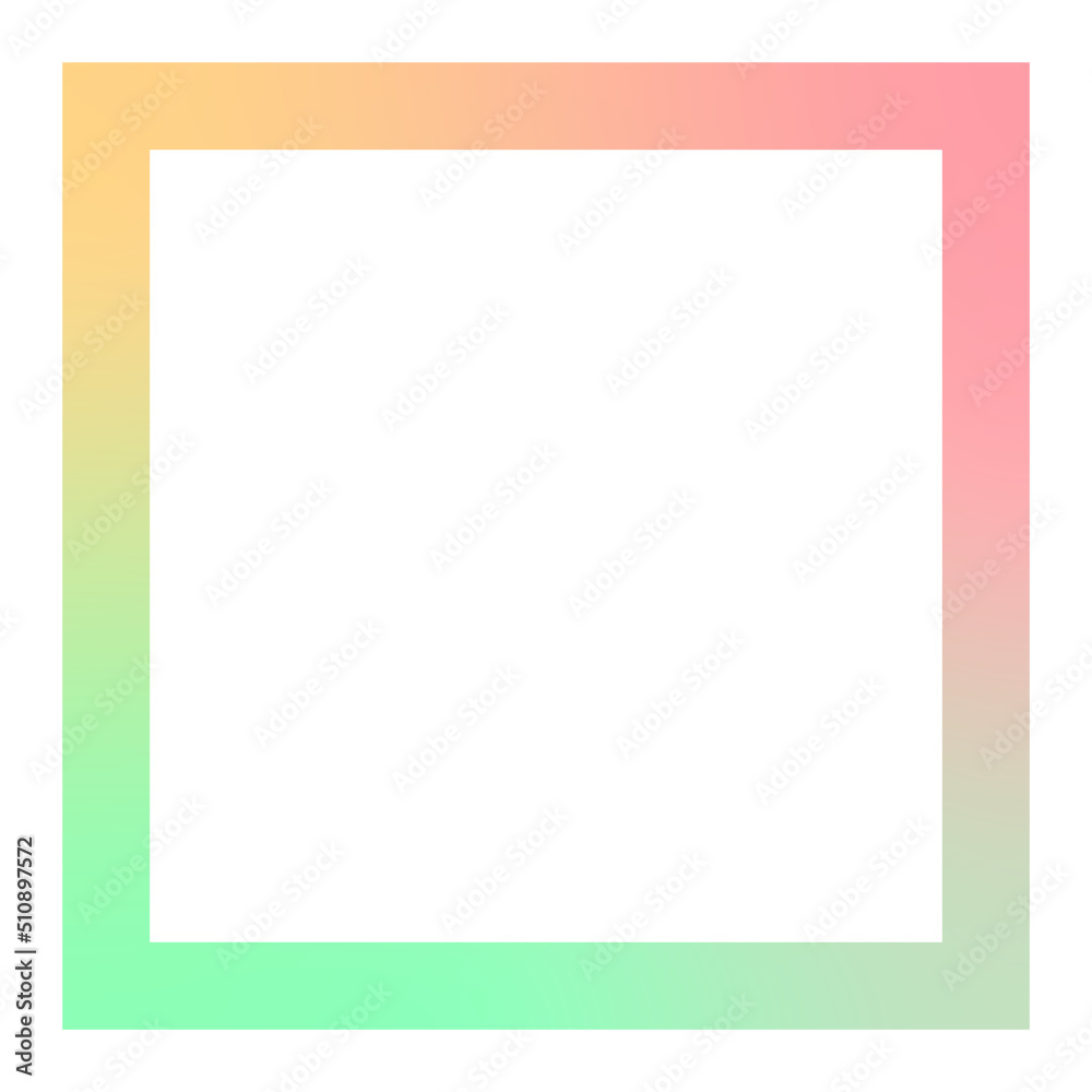 gradient square border
