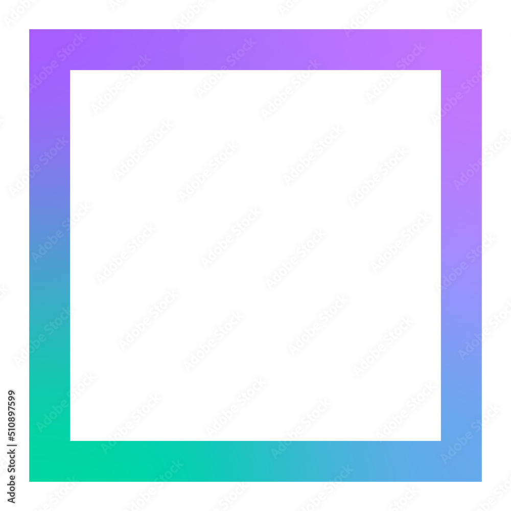 gradient square border
