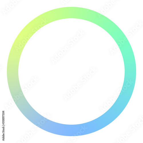 gradient circle border 