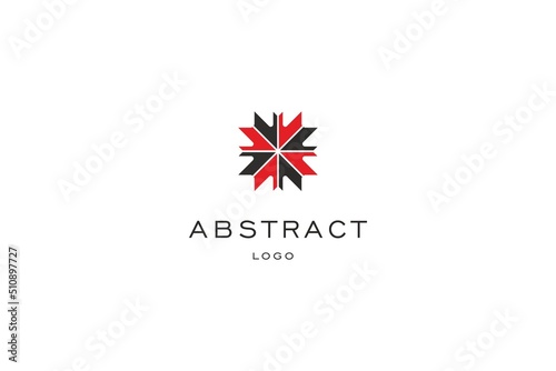 Template abstract logo design concept solution