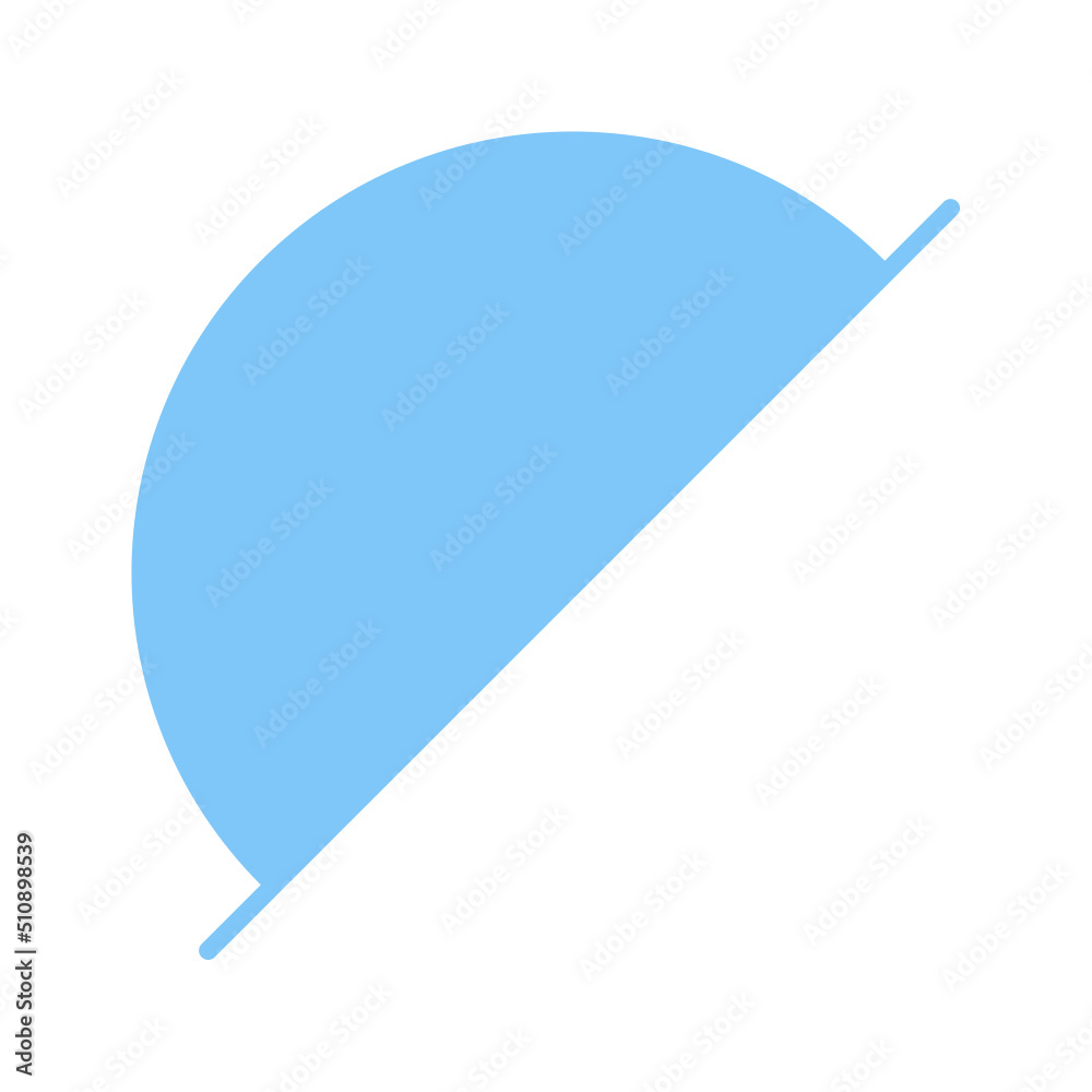 half circle shape
half circle shape