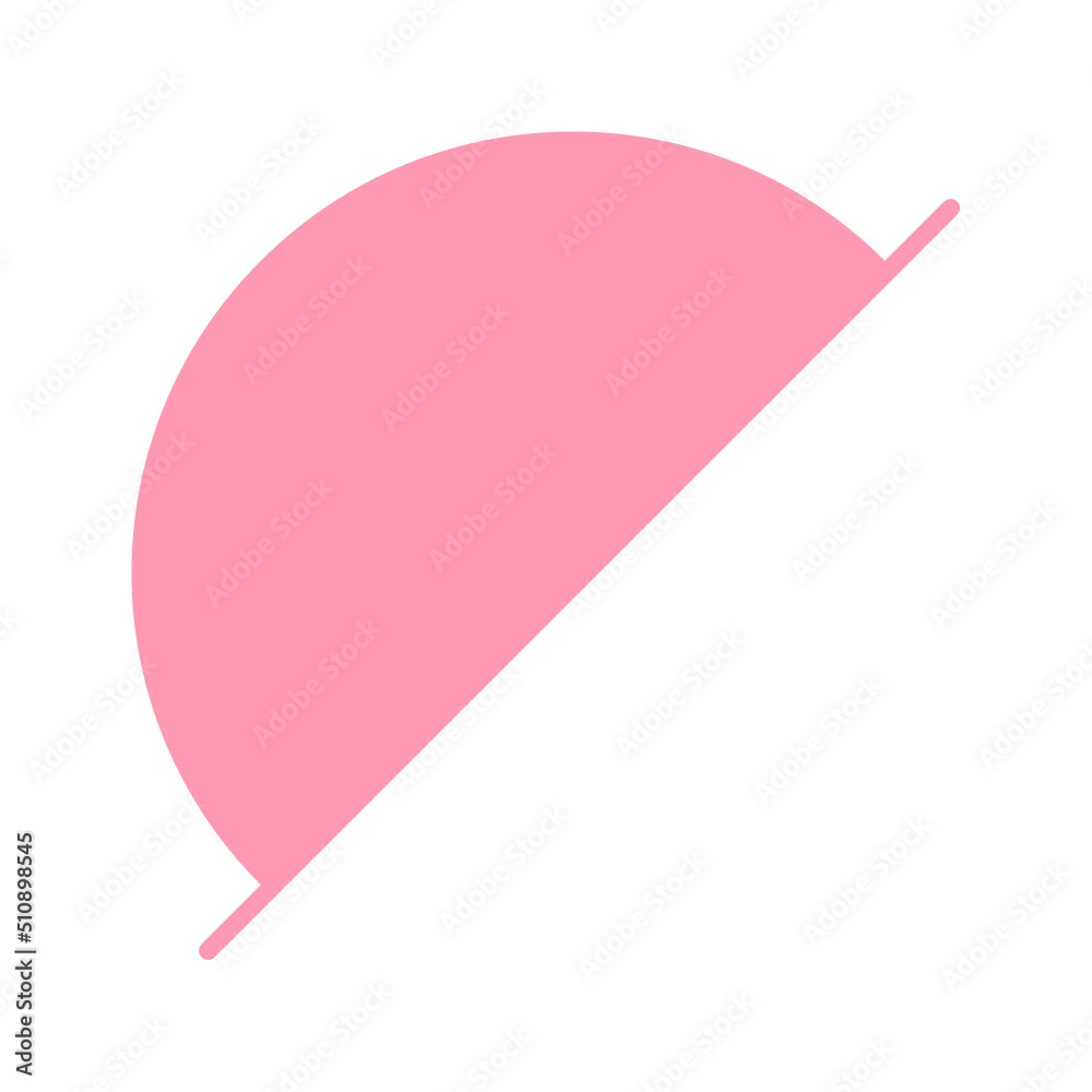 half circle shape
half circle shape