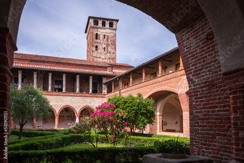 Abbey of san nazzaro sesia, Novara, Italy photo