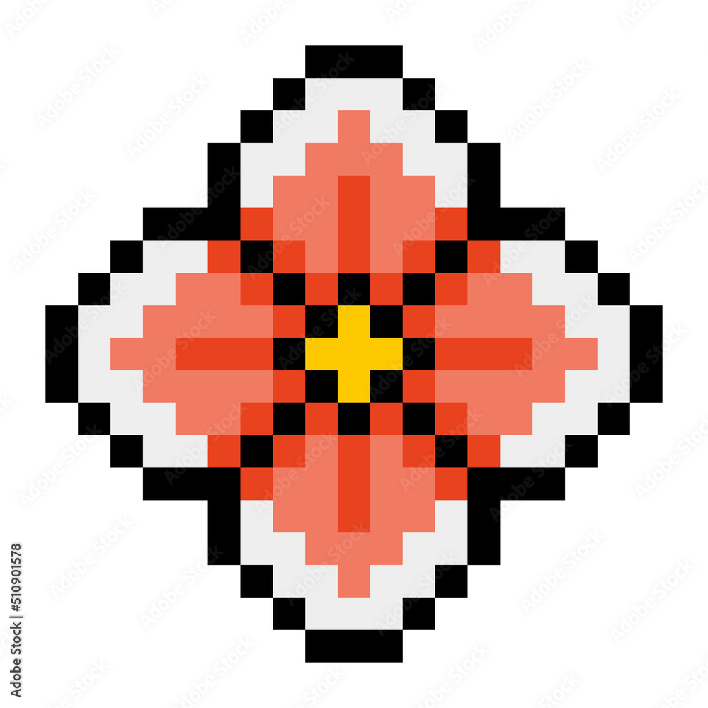 pixel flower
