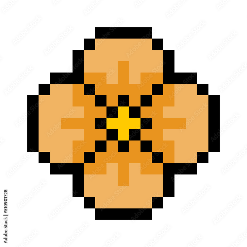 pixel flower
