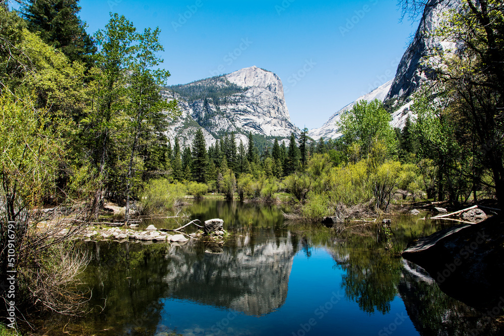 Yosemite national park in USA