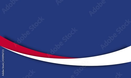 Free Download Abstract header wave with vector design. Business background, vector illustration image of the American flag - GFXLoad
