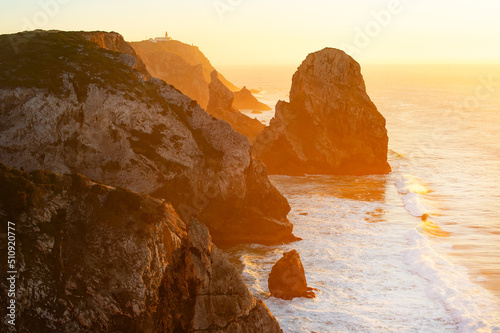 Cabo Roca sunset ocean Port...