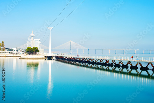 Vasco Gama bridge expo Lisbon