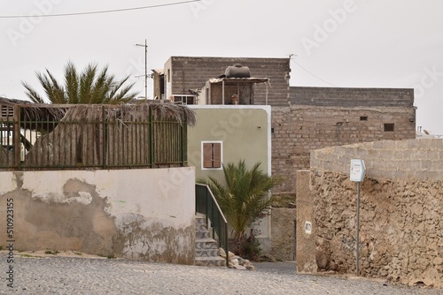 Küstenort Sal Rei auf Boa Vista