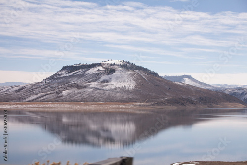 lake in the mountains