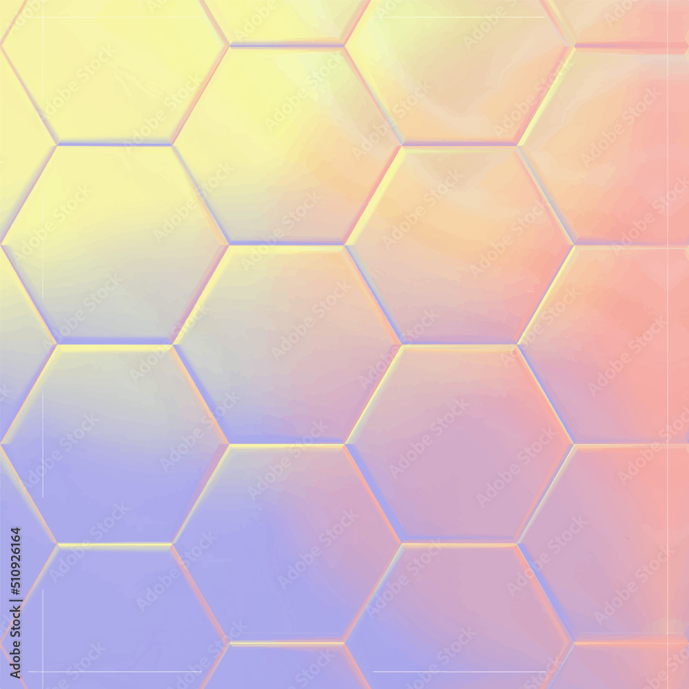 Abstract hexagon background. Colorful geometric background. Abstract hexagon background. Colorful geometric background.
