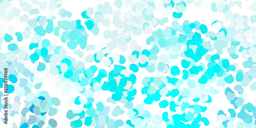 Light blue vector pattern with abstract shapes. Light blue vector pattern with abstract shapes.