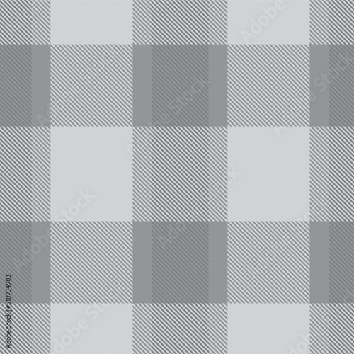 Black and White Asymmetric Plaid textured Seamless Pattern