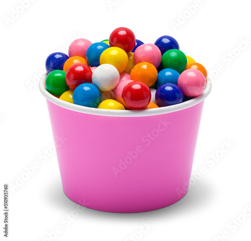 Tub of Gum Balls