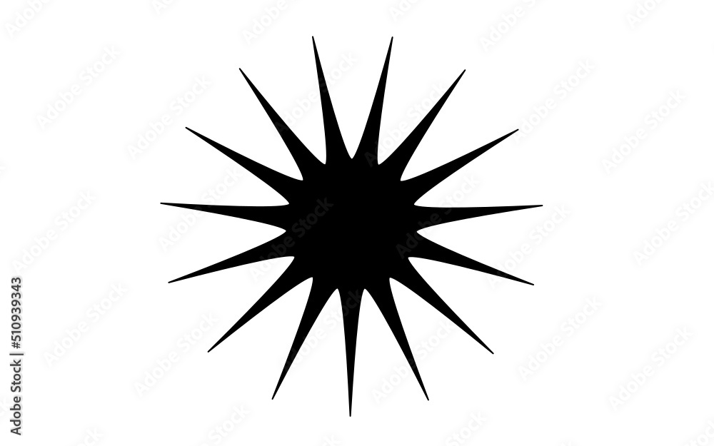 isolated on white background isolated on black frame circle vector flower star burst isolated on white background isolated on black frame circle vector flower star burst