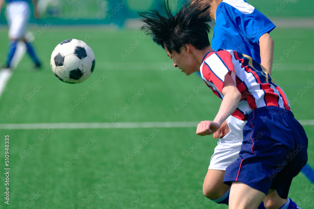 Obraz premium ヘディング