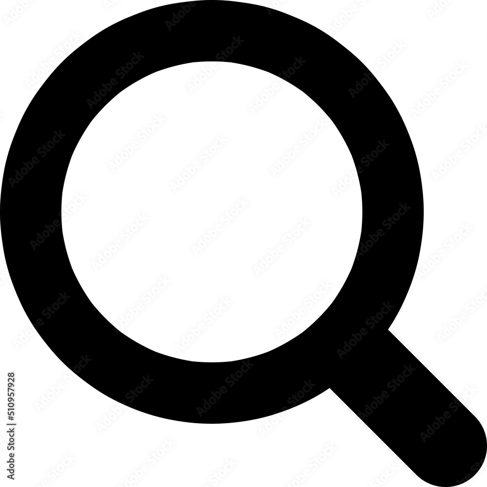 Magnifier flat vector icon. Hand drawn style design illustrations..eps Magnifier flat vector icon. Hand drawn style design illustrations..eps