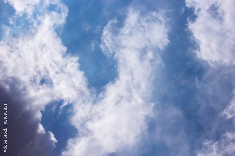 Blue Sky Cloud Fine Weather Environment Blue Sky Cloud Fine Weather Environment