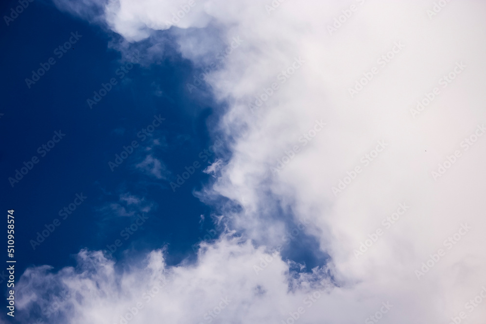 Blue Sky Cloud Fine Weather Environment Blue Sky Cloud Fine Weather Environment