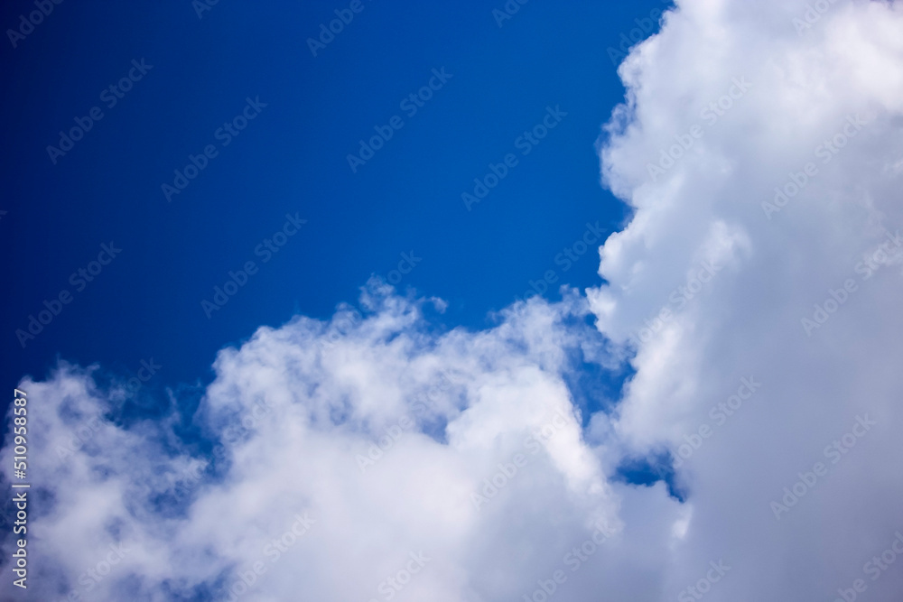 Blue Sky Cloud Fine Weather Environment Blue Sky Cloud Fine Weather Environment