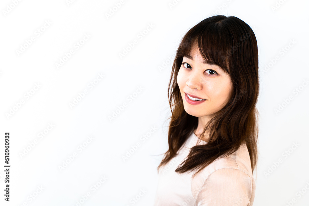 若い女性のポートレート 若い女性のポートレート