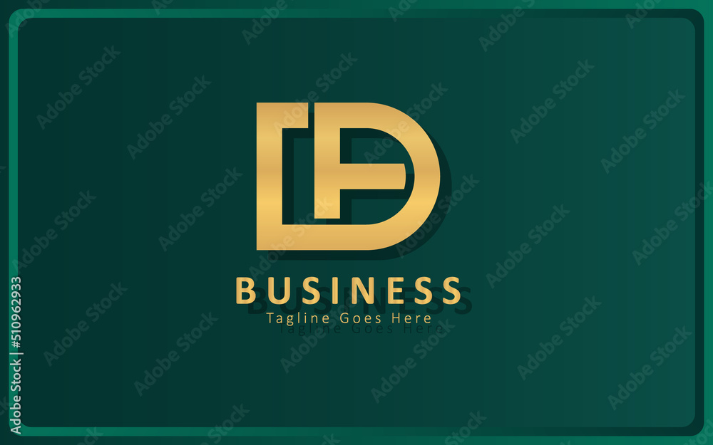 luxury signature initial AD logo design. Handwriting vector logo design illustration image luxury signature initial AD logo design. Handwriting vector logo design illustration image