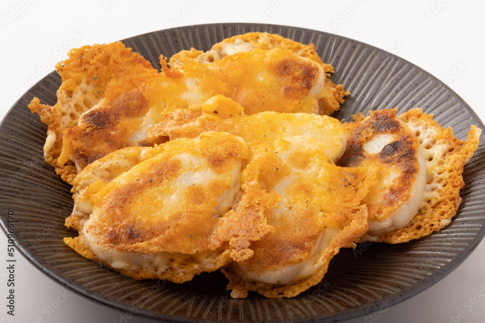 笹かまぼこのパリパリチーズ焼き 笹かまぼこのパリパリチーズ焼き