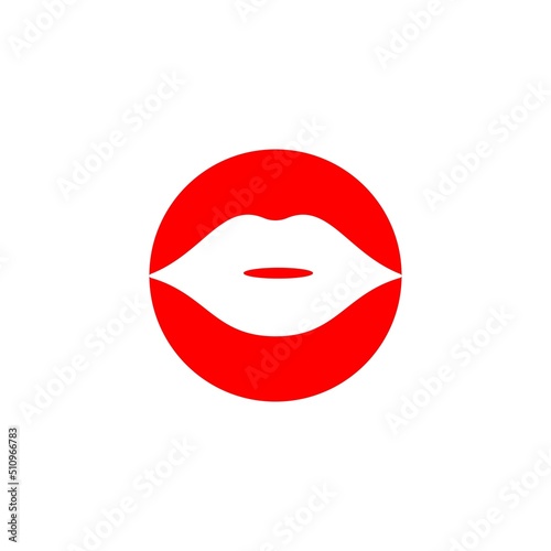 lip logo vector illustration design