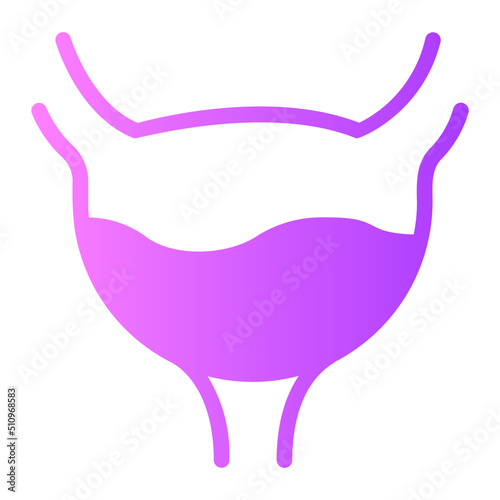 bladder gradient icon