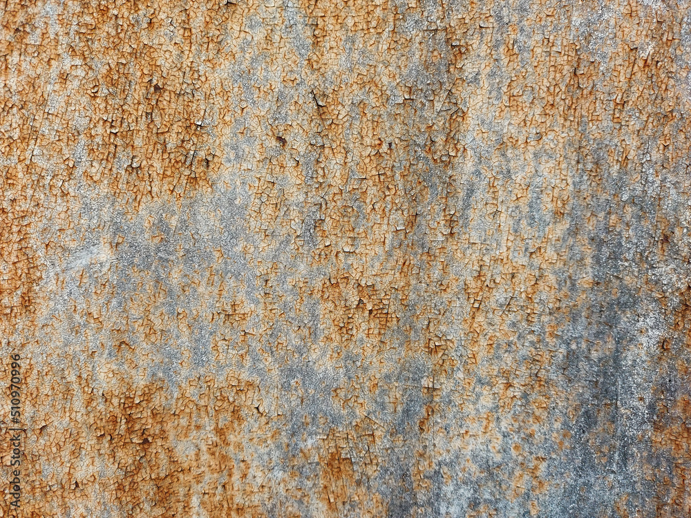 Rusty metal plate texture for background