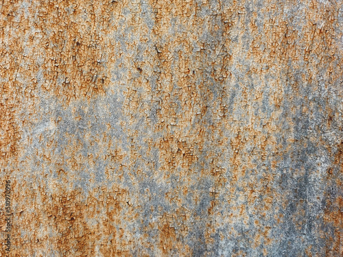 Rusty metal plate texture for background