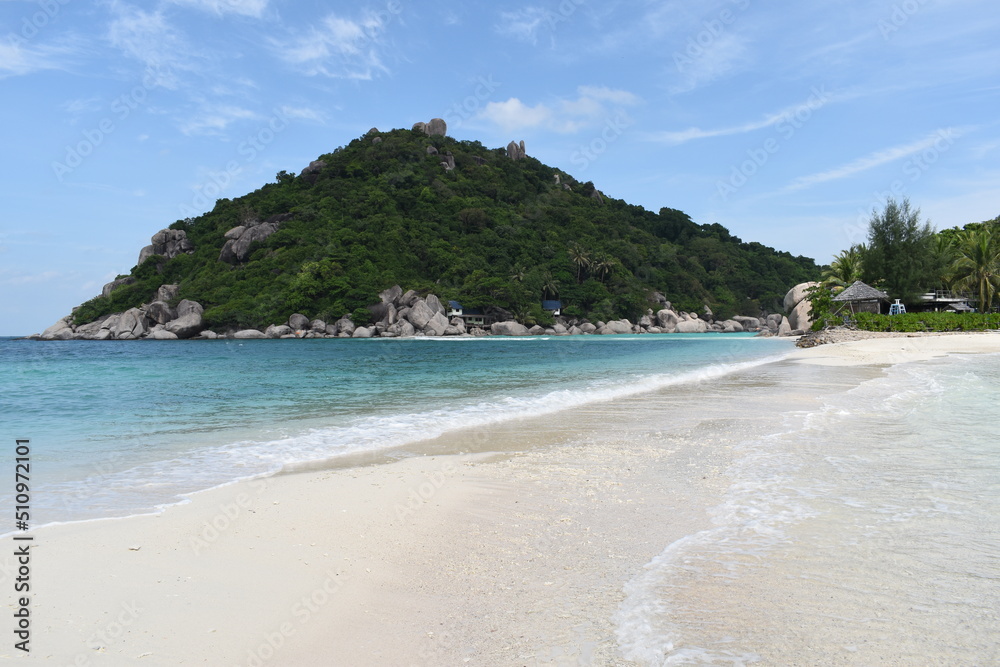 Nang Yuan Island locate in Surat Thani Province, THAILAND. There you can snorkel, dive, hike, swim in clear waters, and relax while sunbathing or watching the sunset.